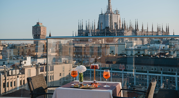View from Palazzo Matteotti rooftop