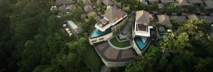 Embrace the lush Balinese landscape at Kamandalu Resort in Ubud