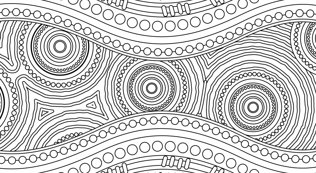 Free Aboriginal Art Coloring Pages