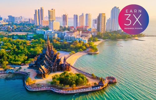 Pattaya Unplugged Ongoing Campaigns Banner 3X Points